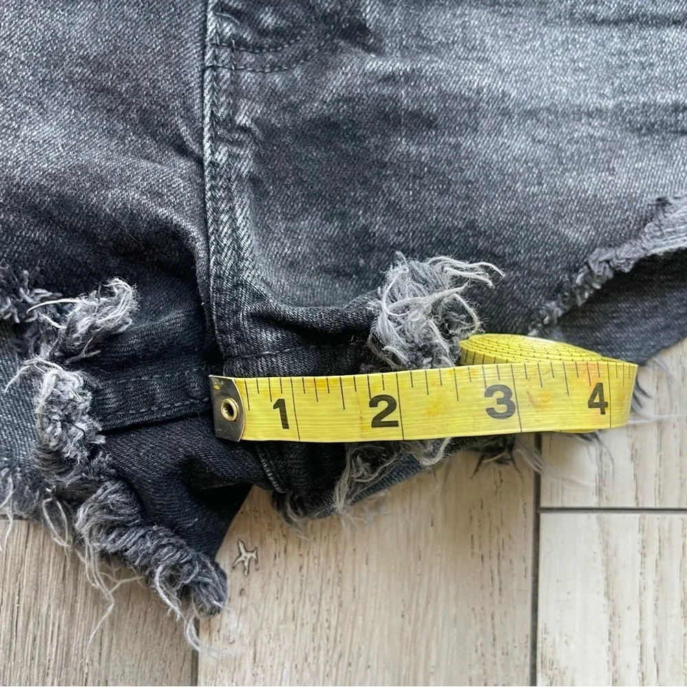 Zara Black Denim Women Shorts